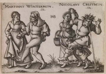 „November und Dezember“ aus der Serie „Das Bauernfest oder Die zwölf Monate“