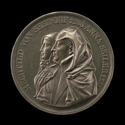 Mechtild von Seedorf und Anna Seiler [Vorderseite], 1818