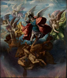 Der Sturz der rebellischen Engel, ca. 1650