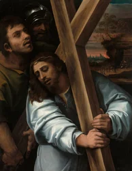 Christus trägt das Kreuz