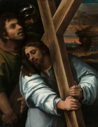 Christus trägt das Kreuz