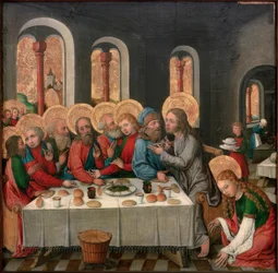 Der Besuch Christi im Hause des Lazarus