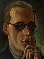 Porträt des Komponisten Sergei Prokofjew, 1930er Jahre