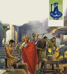 Römische Glasfabrik