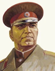 Russischer General Georgi Schukow