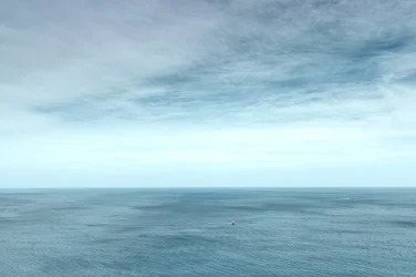 Ruhiger Ozeanhorizont