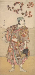 Der erste Nakamura Nakazo in der Rolle von Shimada no Hachizo, 1783