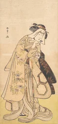 Der vierte Iwai Hanshiro als Frau, ca. 1779