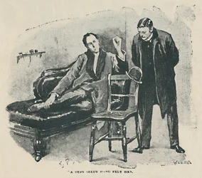 Ein sehr schäbiger Filzhut, 1892