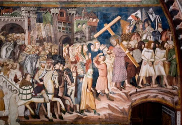 Der Aufstieg nach Golgatha