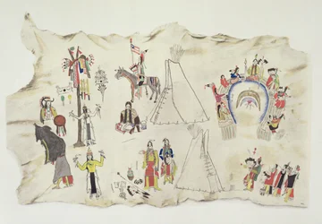 Der Shoshone-Sonnentanz und der Peyote-Kult