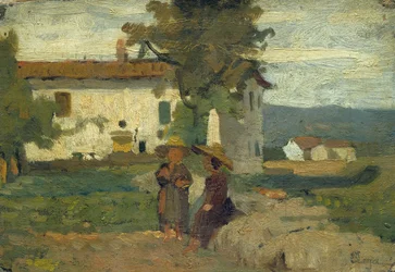 Bauern in der Sonne, ca. 1863
