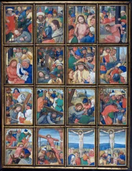 Tafel aus dem Stein-Quadriptychon