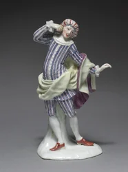 Italienische Komödienfigur: Mezetin, ca. 1753