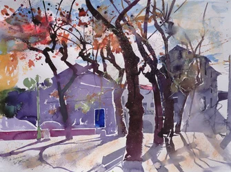 A Puissalicon, Frankreich