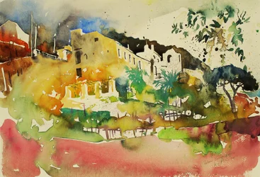 Unterhalb des Kapitols