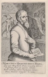 Porträt von Maarten van Heemskerck