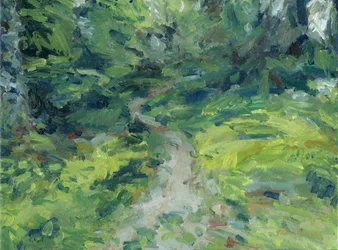 Pfad durch den Wald Nr. 2, 2023