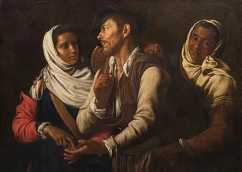 Die Wahrsagerin, 1617