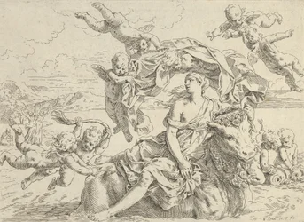 Die Entführung der Europa, ca. 1636