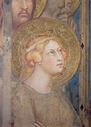 Maestà: St. Ursula, 1315 (Detail)