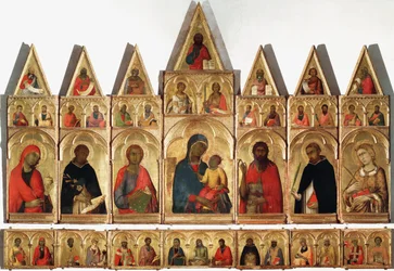 Polyptychon der Heiligen Katharina, 1320