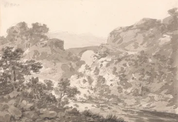 Brücke über einen Bach, Nordwales