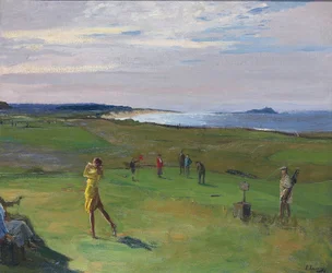 Der Golfplatz, North Berwick
