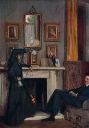 Das graue Wohnzimmer, Tanger, 1911