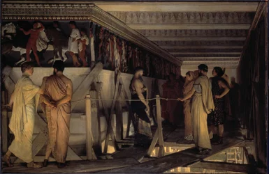Phidias und der Fries des Parthenon, 1868-69