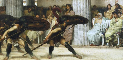 „Der pyrrhische Tanz“, 1869
