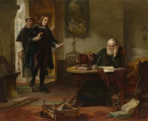 John Milton zu Besuch bei Galileo Galilei