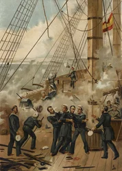 Schlacht von Callao, Peru, 1866