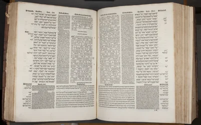 Complutensische Polyglottenbibel, gedruckt von Arnao Guillen de Brocar