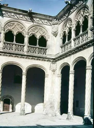 Detail der Bögen der Loggia