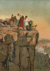Hinrichtung des römischen Magiers Lucius Pituanius