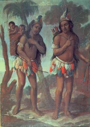 Mexikanische Indianer-Wilde aus 