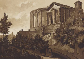 Römische Tempel der Tiburtinischen Sibylle und der Vesta, Tivoli, Italien