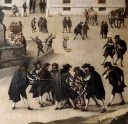 Das Wunder der Jungfrau von Atocha (Detail)