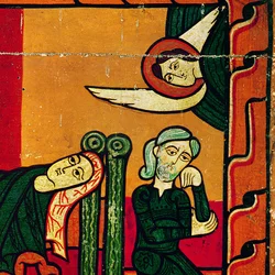 Die Geburt Christi (Detail)