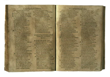 Vega Carpio, Félix Lope de (1562-1635). „La gallarda toledana“, eine Komödie von Lope de Vega, enthalten in der Sammlung „Parte catorze de las comedias de Lope de Vega“, herausgegeben in Madrid von der Witwe Fernando Correa Montenegros (1621). Spanien. C