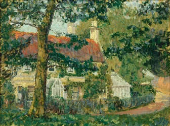Ein Haus mit rotem Dach, Somerset, 1909-10