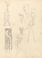 Höhle des Goldenen Kalbs: Studie geometrischer Figuren