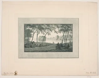 Bagsværd See. Aussicht bei Nybro