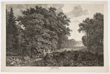 Grib Skov mit Blick über den Esrum-See nach Fredensborg