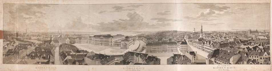 Kopenhagen vom Nikolaj-Turm aus gesehen