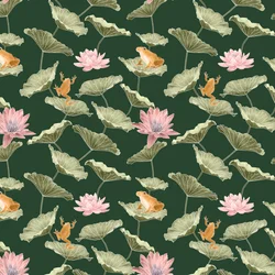 Seerosenteichmuster I, 2020