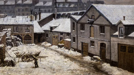 Schnee in Paris