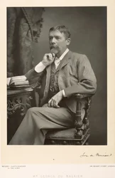George du Maurier (1834-96), Künstler, Karikaturist und Romanautor, Porträtfotografie