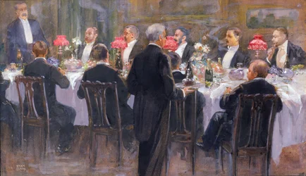 Abendessen in der Pembroke Road 110, Bristol